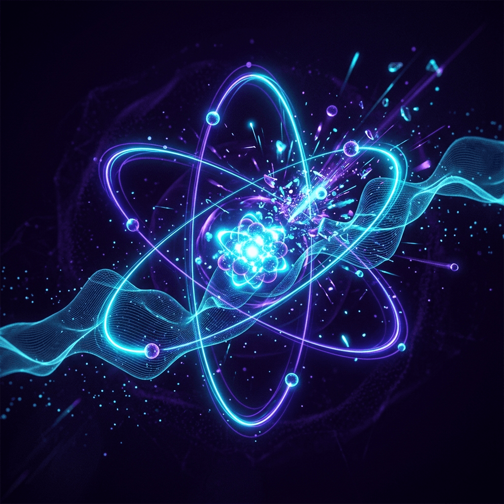Physics abstract representation
